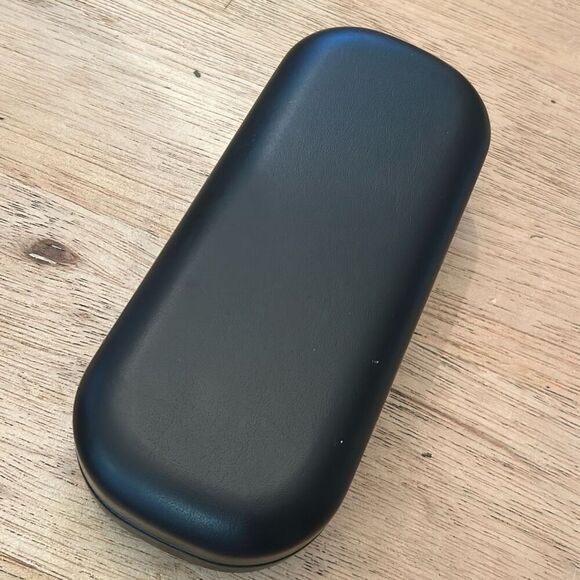 Polo Ralph Lauren eyeglasses/sunglass case clam shell black hard case - Picture 5 of 6